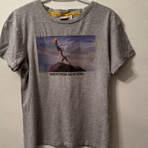 Disney Gray Kids T-Shirt with Lion King Print